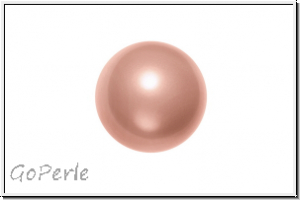 Swarovski 5810 Crystal Pearls, 6mm, 0674 - rose peach, 10 Stk.